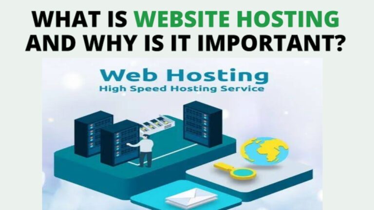 Why Web Hosting Is Important for Your Website – A Beginner’s Guide